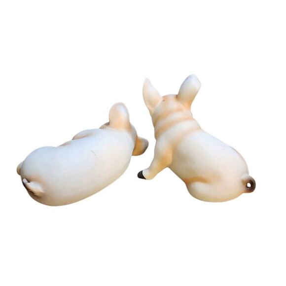 Lot of 2 CUTE Lifelike Pigs Piggies Artmark Ceramic from Taiwan - Picture 2 of 3